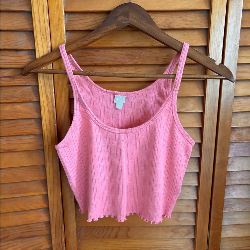 Colsie Cropped Sleep Top